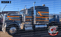 Nested Scallop Kenworth Stripe Kit