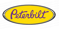 Purple and Yellow Peterbilt Emblem Skins