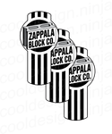 3-Pack Zappala Block Kenworth Emblems Skins