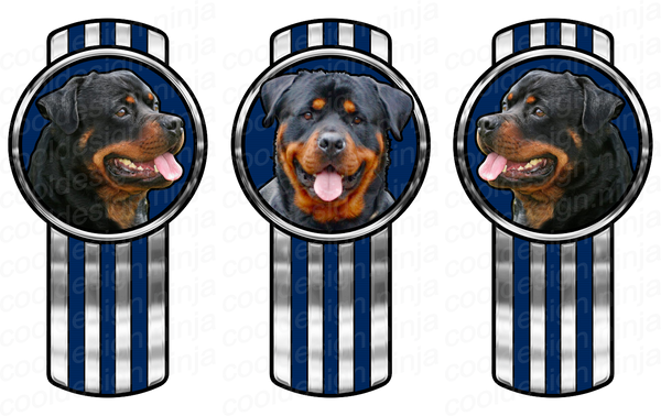 Rottweiler KW Emblem Skins 3-Pack