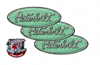 Mint Green Peterbilt Emblem Skins