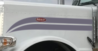 Double Bar Eagle Peterbilt Stripe Kit