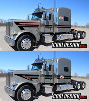 Big Lease Peterbilt Stripe Kits