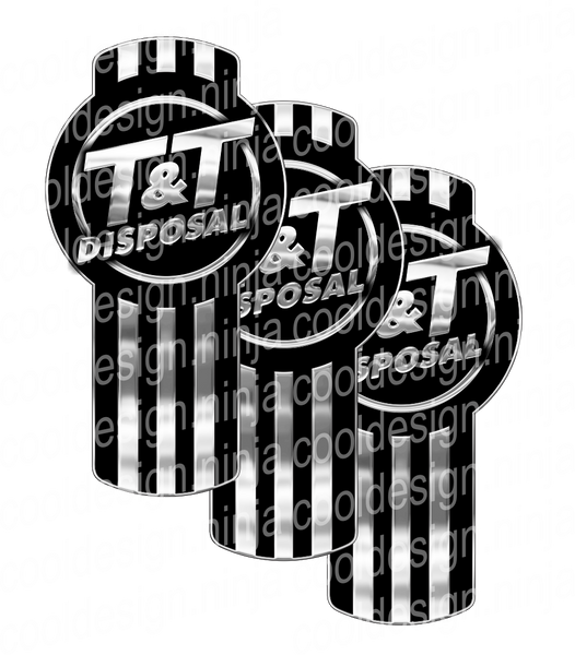 T&T Disposal Kenworth Emblem Skin Kit