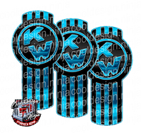 Taylor Blue Kenworth Emblem Skins