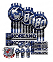 Unit 180 Koreano Kenworth Emblem Skin Kit