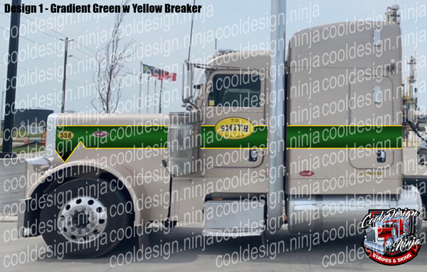 TD Peterbilt Seminole Stripe