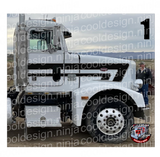 Hard 77 Peterbilt 375 Stripe Kit