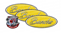 Banchs Yellow and White Peterbilt Emblem Skins