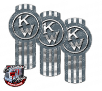 Dark Grey Classic Kenworth Emblem Skin Kit