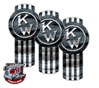 Dark Grey Classic Kenworth Emblem Skin Kit