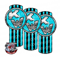 Old School Turquoise Kenworth Emblem Skin