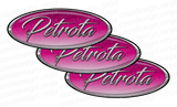 3-Pack of PETROTA Peterbilt Emblem Skins