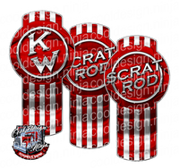 Scrat Rod Kenworth Emblem Skin Kit