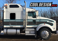 T800 Kenworth Slant Seminole Stripe Kit