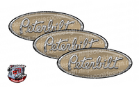 Tan Peterbilt Emblem Skins