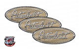 Tan Peterbilt Emblem Skins