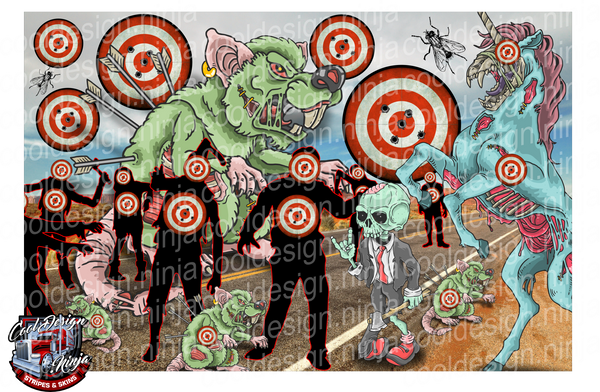 Zombie Rat Target Banner