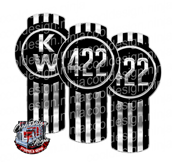 Vertical KW Unit 422 Kenworth Emblem Skins